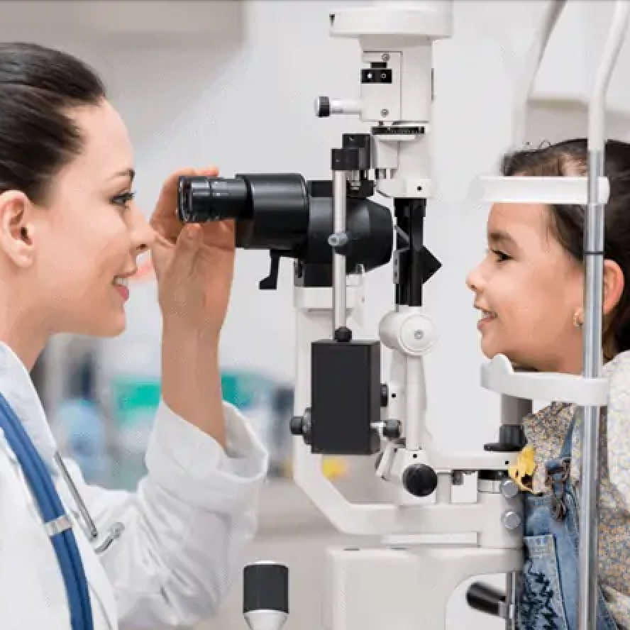 pediatric eye exam in Flower Mound